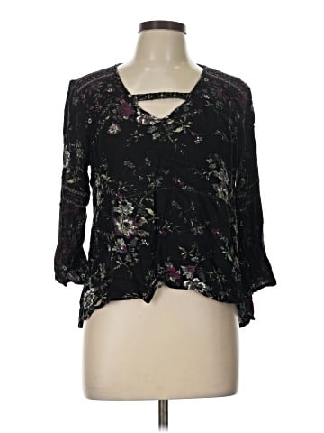Maurices 3/4 Sleeve Blouse (view 1)