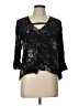Maurices Black 3/4 Sleeve Blouse Size L - photo 1