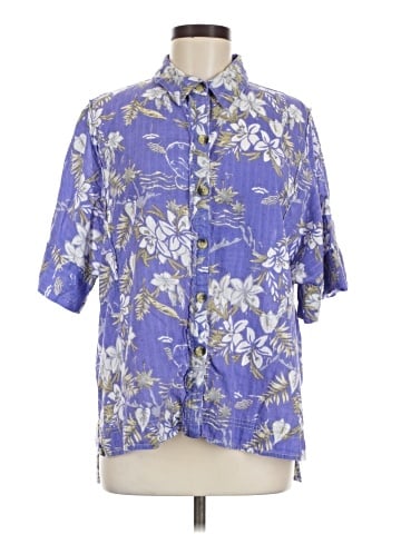 We the Free Short Sleeve Button-Down Shirt (view 1)