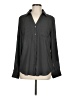 Maurices 100% Polyester Solid Gray Long Sleeve Blouse Size M - photo 1