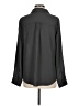 Maurices 100% Polyester Solid Gray Long Sleeve Blouse Size M - photo 2
