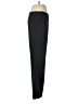 Larry Levine Solid Black Gray Dress Pants Size 8 - photo 4