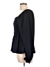 Gap 100% Polyester Black Long Sleeve Blouse Size L - photo 5