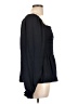 Gap 100% Polyester Black Long Sleeve Blouse Size L - photo 4