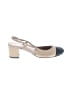 fs/ny Color Block Ivory Heels Size 10 - photo 1