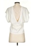 Magaschoni Ivory Short Sleeve Top Size XS - photo 2