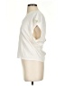 Magaschoni Ivory Short Sleeve Top Size XS - photo 5