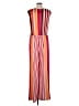 Emma & Michele Stripes Red Jumpsuit Size L - photo 2