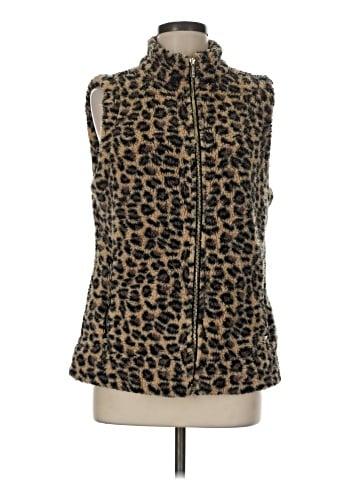 Calvin Klein Faux Fur Vest (view 1)