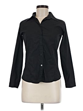Zara Basic Long Sleeve Button Down Shirt