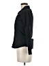 Zara Basic Black Long Sleeve Button-Down Shirt Size M - photo 5