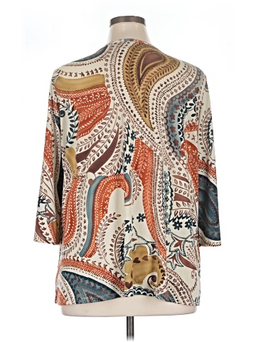 Susan Graver 3/4 Sleeve T-Shirt (view 2)