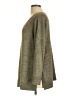 Peruvian Connection Metallic Green Pullover Sweater Size L - photo 5