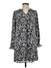 Ann Taylor LOFT 100% Polyester Paisley Gray Casual Dress Size XS (petite) - photo 1