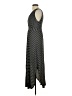 Unbranded Stripes Black Casual Dress Size P (estimated, petite) - photo 5