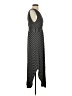 Unbranded Stripes Black Casual Dress Size P (estimated, petite) - photo 4