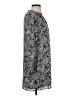 Ann Taylor LOFT 100% Polyester Paisley Gray Casual Dress Size XS (petite) - photo 4