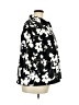 Coldwater Creek 100% Cotton Floral Black Blazer Size 20 - photo 4