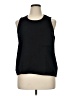 Just Be... 100% Polyester Black Sleeveless Blouse Size 1X - photo 1