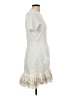 Veronica Beard Ivory Casual Dress Size L - photo 4