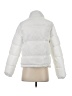 Forever 21 100% Polyester Solid White Snow Jacket Size S - photo 2