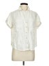 Universal Thread Ivory Short Sleeve Blouse Size M - photo 1