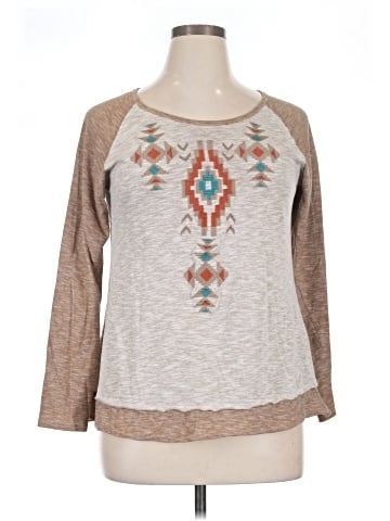 Roper 3/4 Sleeve T-Shirt (view 1)