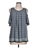 Max Studio Blue Sleeveless Blouse Size L - photo 1