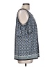 Max Studio Blue Sleeveless Blouse Size L - photo 4