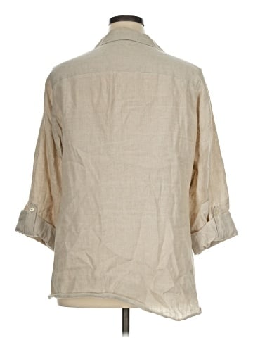 Coldwater Creek 3/4 Sleeve Button-Down Shirt (view 2)