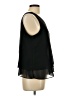 Como Vintage 100% Polyester Black Sleeveless Blouse Size L - photo 4