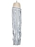 Ann Taylor LOFT 100% Rayon Stripes White Casual Pants Size M - photo 4