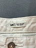 Lee 100% Cotton Solid Ivory Khaki Shorts Size 18 - photo 3