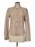DKNY 100% Leather Solid Tan Leather Jacket Size M (estimated) - photo 1