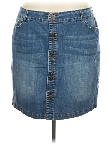 Inc Denim Denim Skirt (view 1)