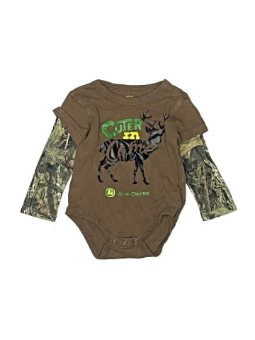 John Deere Long Sleeve Onesie (view 1)