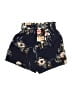 Unbranded Floral Blue Teal Shorts Size XS - photo 2