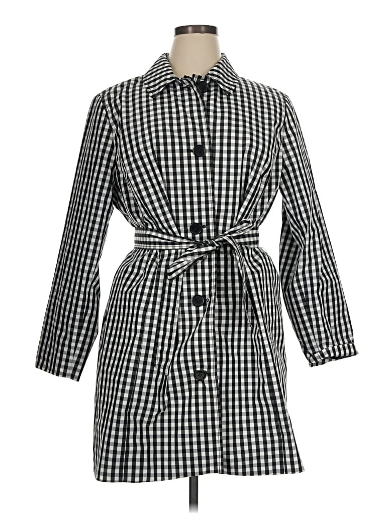 Pre-owned Talbots Trenchcoat In Gray
