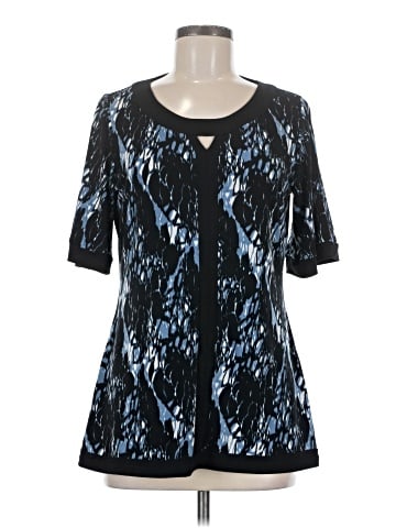 Liz Claiborne Short Sleeve Blouse (view 1)