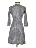 Leota Houndstooth Blue Casual Dress Size XS - photo 2