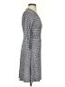 Leota Houndstooth Blue Casual Dress Size XS - photo 4