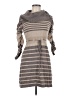 Pink Rose Gray 3/4 Sleeve Top Size M - photo 1
