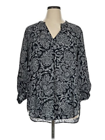 Premise Studio 3/4 Sleeve Blouse (view 1)