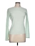 TSE Solid Blue Green Long Sleeve Top Size L - photo 1