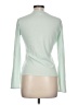 TSE Solid Blue Green Long Sleeve Top Size L - photo 2