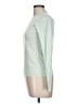TSE Solid Blue Green Long Sleeve Top Size L - photo 5