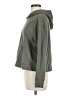 James Perse 100% Cotton Solid Green Pullover Hoodie Size Med (2) - photo 5