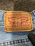 Levi's 100% Cotton Blue Denim Shorts Size 28 waist - photo 3