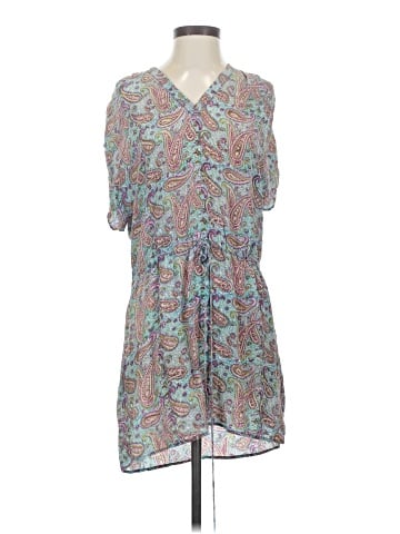 Tolani Short Sleeve Silk Top (view 1)