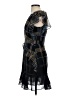 Bar III 100% Polyester Plaid Black Cocktail Dress Size 0 - photo 5